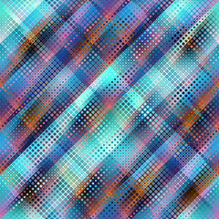 Geometric abstract pattern moire overlay style. Abstract square texture - obrazy, fototapety, plakaty
