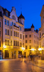 Obraz premium Szeroka street in Torun. Poland