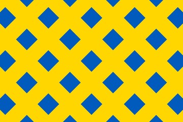 Geometric pattern in the colors of the national flag of Ukraine. The colors of Ukraine.