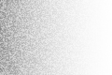 Fototapeta premium Abstract technology background with textured round shape spot in black and white.