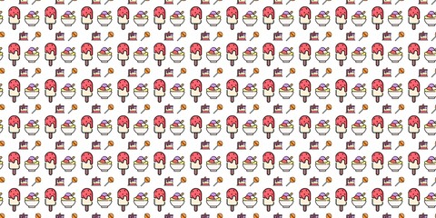 Obraz premium Fun colorful candy background image