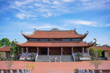 Fototapeta premium temple in Long Bien District