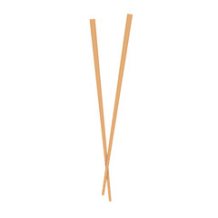 Chopsticks vector. chopsticks white background. wallpaper. free space for text. copy space.