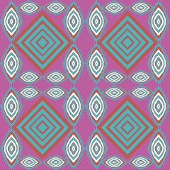 Abstract geometric ethnic pattern background 