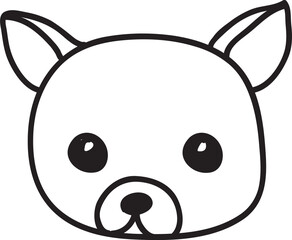 dog, characters, mascot, pets, cute, vector, fur, sitting, animal, young animal, puppy, playful, tail, cartoon, illustration, animal body part, canine 