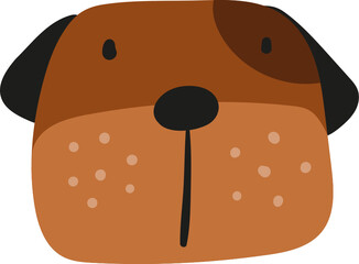 dog, characters, mascot, pets, cute, vector, fur, sitting, animal, young animal, puppy, playful, tail, cartoon, illustration, animal body part, canine 