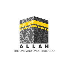 Illustration Ramadan Kareem celebration. Translation: Wishing you a happy Ramadan.