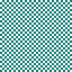 Seamless pattern with white and green little squares.