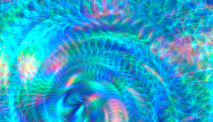 Abstract textured glowing fantasy background.