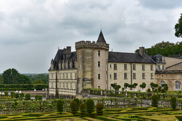 Fototapeta premium Frankreich - Villandry - Schloss Villandry