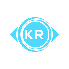 kr letter logo design on black background. kr creative initials letter logo concept. kr letter design.