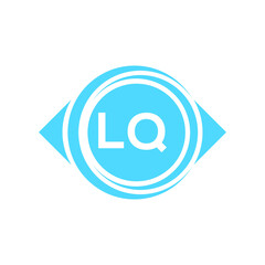 lq letter logo design on black background. lq creative initials letter logo concept. lq letter design.