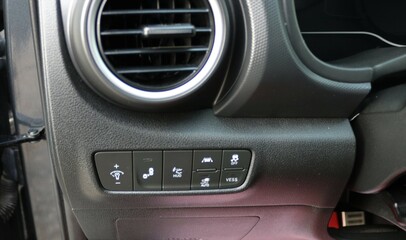 Photo of car dashboard.