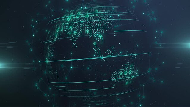 Global data information technology networks communication connectivity
