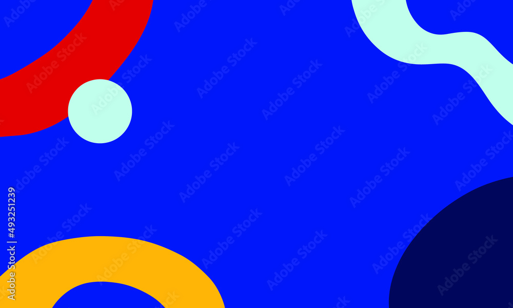 Poster abstract fun color pattern texture background. vector trendy shape illustration for wallpaper design