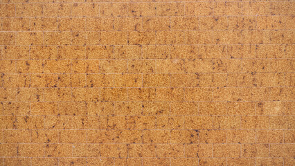 Fototapeta premium Pared de azulejo marrón