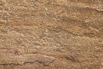 close up of a sandstone surface