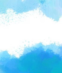 Abstract soft watercolor background isolated on white background.  You can use this for presentations, banners, posters and invitations.