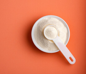 Organic gelatin powder also called hydrolyzed collagen