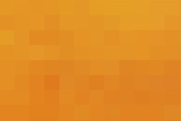 Orange vector background from squares. The template can be used as a autumn backdrop. A backing of mosaic light orange squares for branding, calendar, banner, cover, poster, card, website
