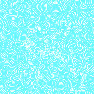 blue seamless pattern with abstract white contour pattern. elegant background pattern to cover the surface of any shape © Людмила Куць