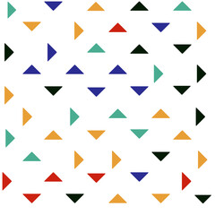 Fototapeta na wymiar color triangle pattern background texture