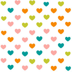 color heart pattern background texture