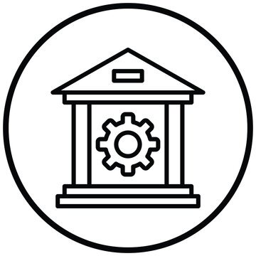 Vector Design Banking System Icon Style