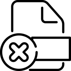 delete file icon