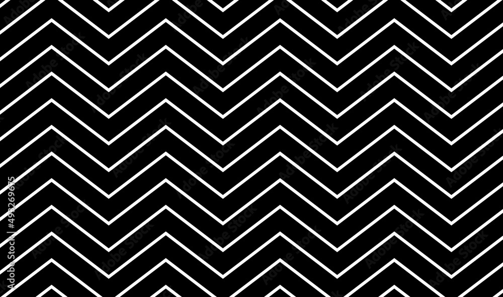Poster zig-zag, criss-cross edgy lines pattern element