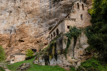 Hermitage of Santa María de la Hoz in Tobera, Las Merindades, province of Burgos, region of Las Merindades, Spain