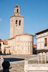 Obraz premium Church of Santa María la Mayor, Mudejar style, late 12th century, Arévalo, Ávila province, Spain