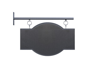  Metal sign, isolated on white background. 3d illustration