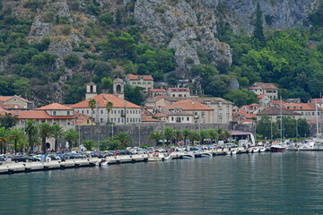 Kotor; Montenegro - september 13 2021 : the old city