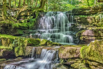 waterfall in the forest