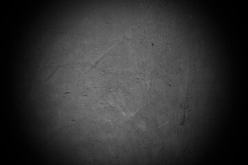 Old wall texture cement dark black gray  background abstract grey color design are light with white gradient background.