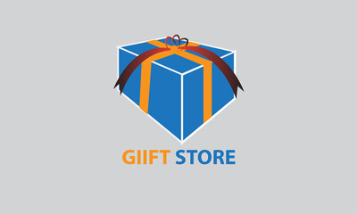 gift store creative logo  design 