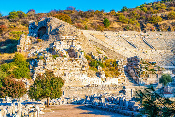 Obraz premium Entrance to the Grand Theatre of Ephesus
