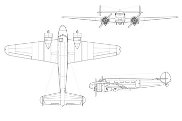 Avión de transporte Electra