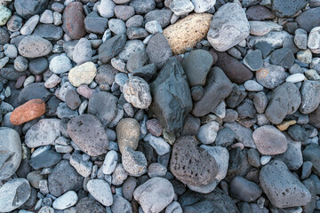 stones on the beach