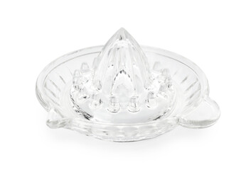 Stylish juicer on white background