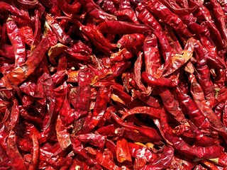 Dry spicy red chillies kashmiri chilli spicy red chillies