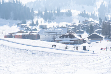 Stoos is a car-free leisure, sports and vacation resort with a fully comprehensive infrastructure and extremely varied offers for winter sports enthusiasts of all kinds. Schwyz, Muotatal, Morschach.