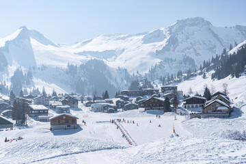 Stoos is a car-free leisure, sports and vacation resort with a fully comprehensive infrastructure and extremely varied offers for winter sports enthusiasts of all kinds. Schwyz, Muotatal, Morschach.