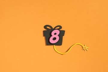 Number of time left to go countdown for sale