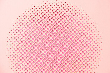 comic cartoon pink pop art background with dots