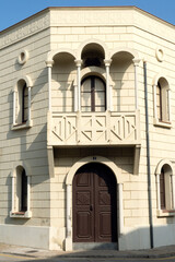 Modernist building in Colonia Güell