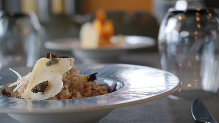 Luxury plate dishes for luxury restaurants