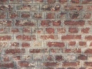 Red brick wall texture 