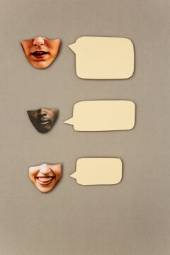 Communication concept. collage